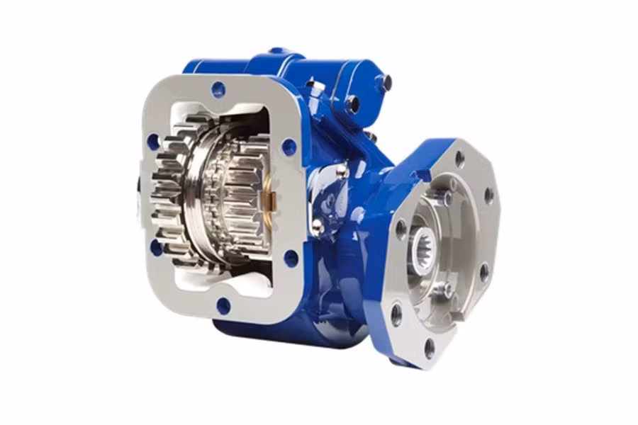 Picture of Muncie Triple Gear PTO .885:1 SAE B 7/8" 13T SAE B 2 & 4 Bolt