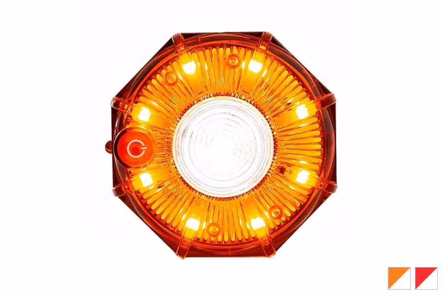 Picture of Trux 3" Dual Color Magnetic/Hangable Hazard LED Light