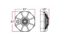 Picture of Trux 3" Dual Color Magnetic/Hangable Hazard LED Light