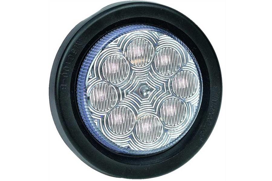 Picture of Maxxima 2" Round LED Clearance Light with Clearn Lens, Grommet and Short Wire
