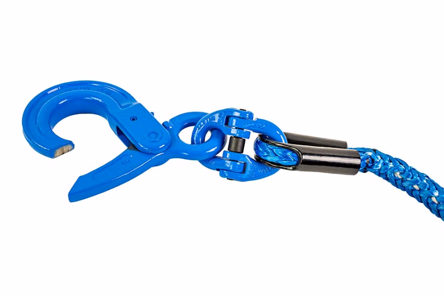 Samson AmSteel-Blue Synthetic Winch Lines with Self-Locking Hook Additional view