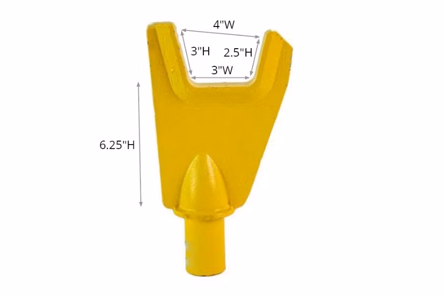 Picture of Zips Tall Axle Fork - 4.5" Wide Opening