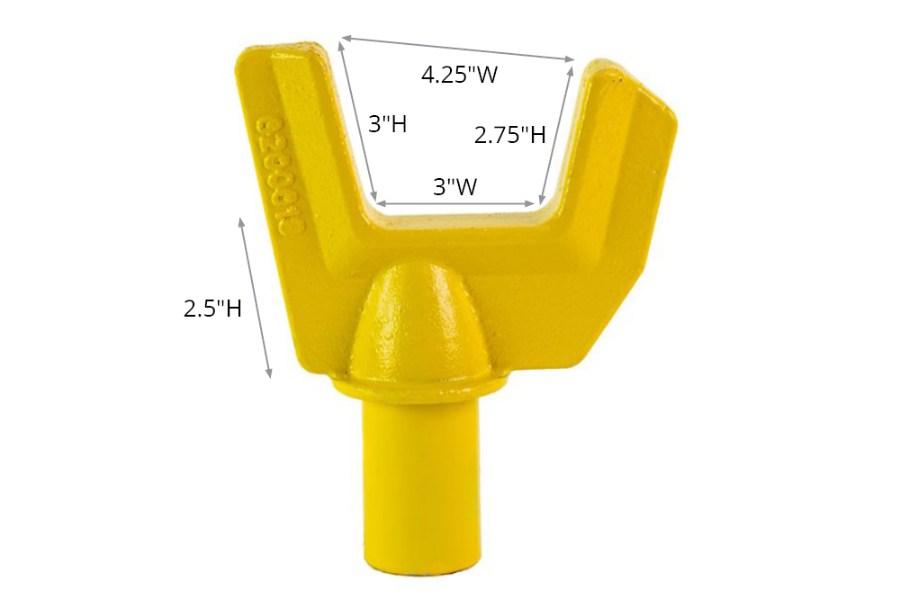Picture of Miller Short Axle Fork - 3" Wide Opening