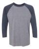 Picture of Next Level Triblend 3/4 Raglan T-Shirt