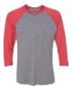 Picture of Next Level Triblend 3/4 Raglan T-Shirt