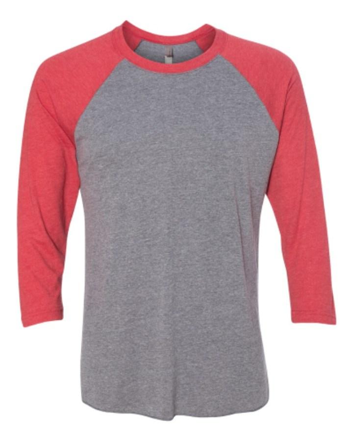Picture of Next Level Triblend 3/4 Raglan T-Shirt