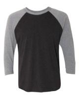 Picture of Next Level Triblend 3/4 Raglan T-Shirt
