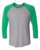 Picture of Next Level Triblend 3/4 Raglan T-Shirt