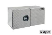 Picture of Buyers Diamond Tread Double Door Aluminum Underbody Truck Box w/Barn Door Series