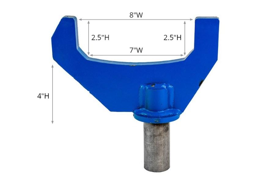 Picture of AW Direct Steertek Axle Fork - 8.25" Wide Opening