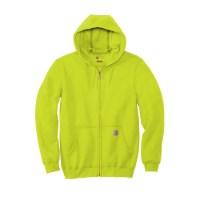 Picture of Carhartt Midweight Hooded Zip-Front Sweatshirt