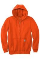 Picture of Carhartt Midweight Hooded Zip-Front Sweatshirt