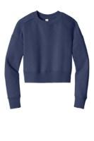 Picture of District Women's Perfect Weight Fleece Cropped Crew
