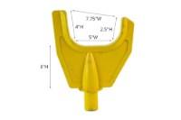 Picture of Miller Medium Round Axle Fork - 7.25" Wide Opening