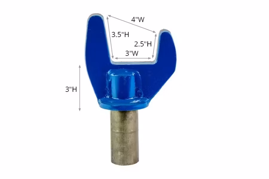 Picture of AW Direct Short Axle Fork - 3.75" Wide Opening