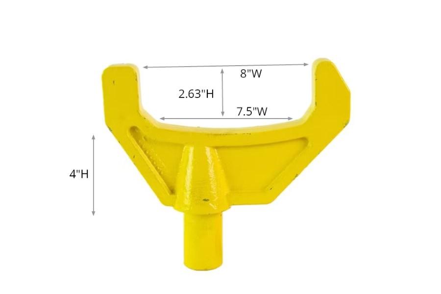 Picture of Miller Volvo Axle Fork Set - 8" Wide Opening