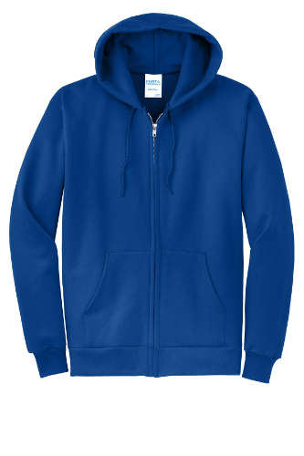 Picture of Port & Company Core Fleece Full-Zip Hooded Sweatshirt
