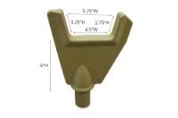 Picture of Miller Medium Axle Fork - 4.5" Wide Opening