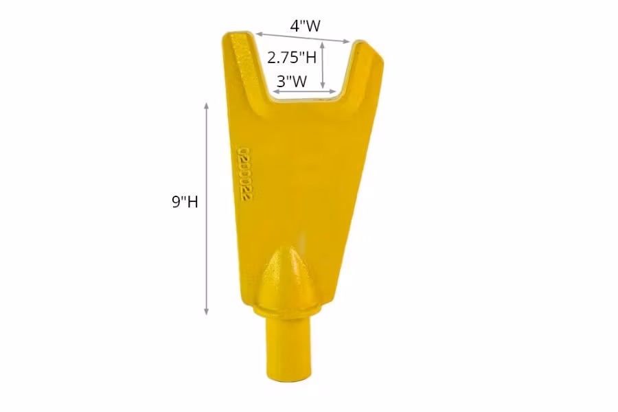 Picture of Miller Tall Axle Fork - 3" Wide Opening