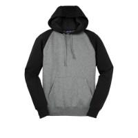 Sport-Tek Raglan Colorblock Pullover Hooded Sweatshirt