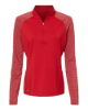 Picture of Adidas Women's Ultimate365 Lightweight Raglan 1/4 Zip Pullover