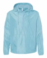 Picture of Independent Trading Co Unisex Lightweight Quarter-Zip Windbreaker Pullover Jacket