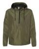 Picture of Independent Trading Co Unisex Lightweight Quarter-Zip Windbreaker Pullover Jacket