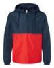 Picture of Independent Trading Co Unisex Lightweight Quarter-Zip Windbreaker Pullover Jacket