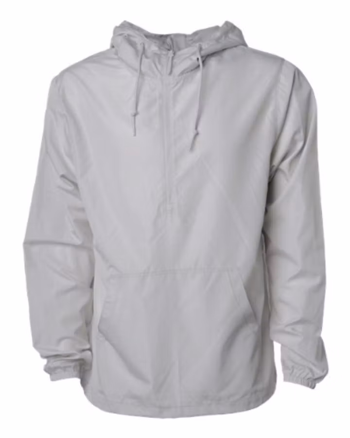 Picture of Independent Trading Co Unisex Lightweight Quarter-Zip Windbreaker Pullover Jacket