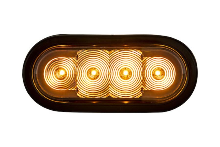 Picture of Buyers Oval Warning Lights, Amber, 6"