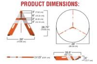 Picture of PSS FirstGard 28" Foldable Safety Cone