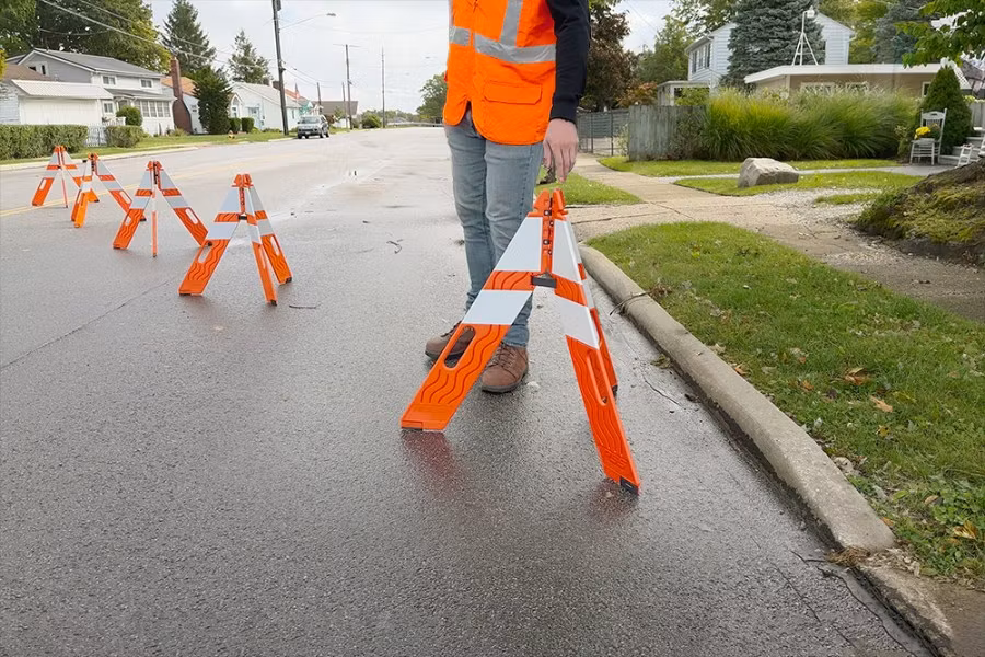 Picture of PSS FirstGard 28" Foldable Safety Cone