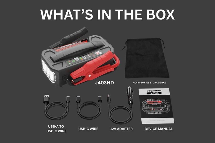 Picture of Lokithor J403HD 10000A Jump Start Kit