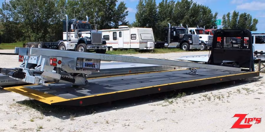Picture of Century 30' Steel 30 Series LCG™ Industrial Carrier, w/10k Wheel Lift & Galvanized Subframe