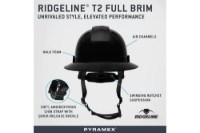 Picture of Pyramex Ridgeline T2 Series Type II Full Brim Safety Helmet