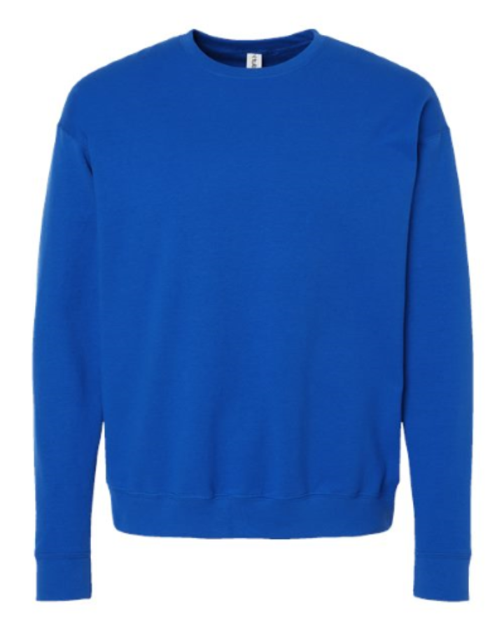 Tultex Unisex Fleece Crewneck Sweatshirt Feature Close-up
