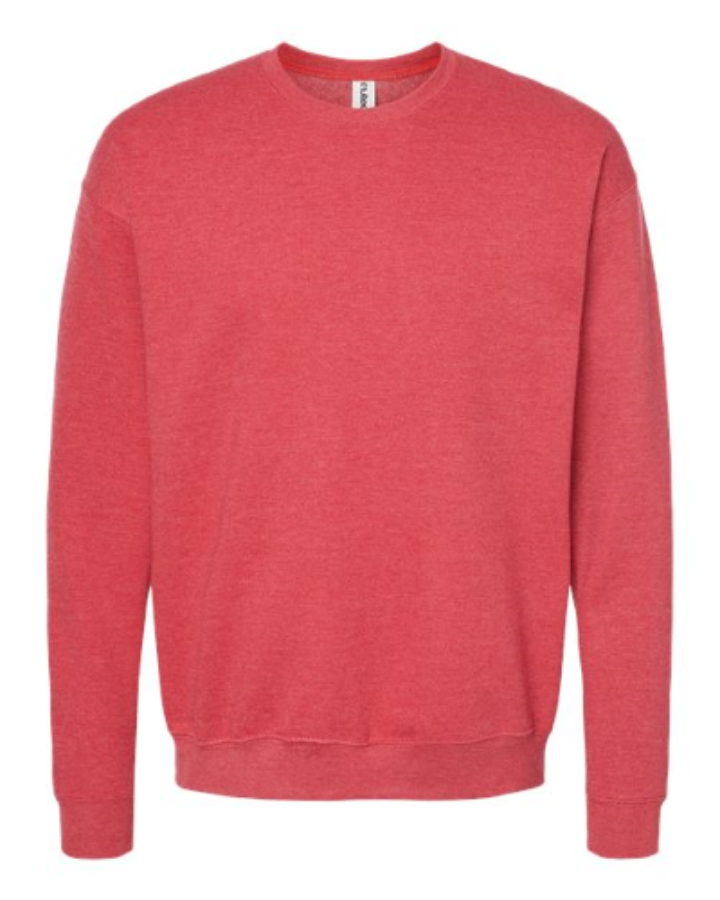 Tultex Unisex Fleece Crewneck Sweatshirt Perspective View