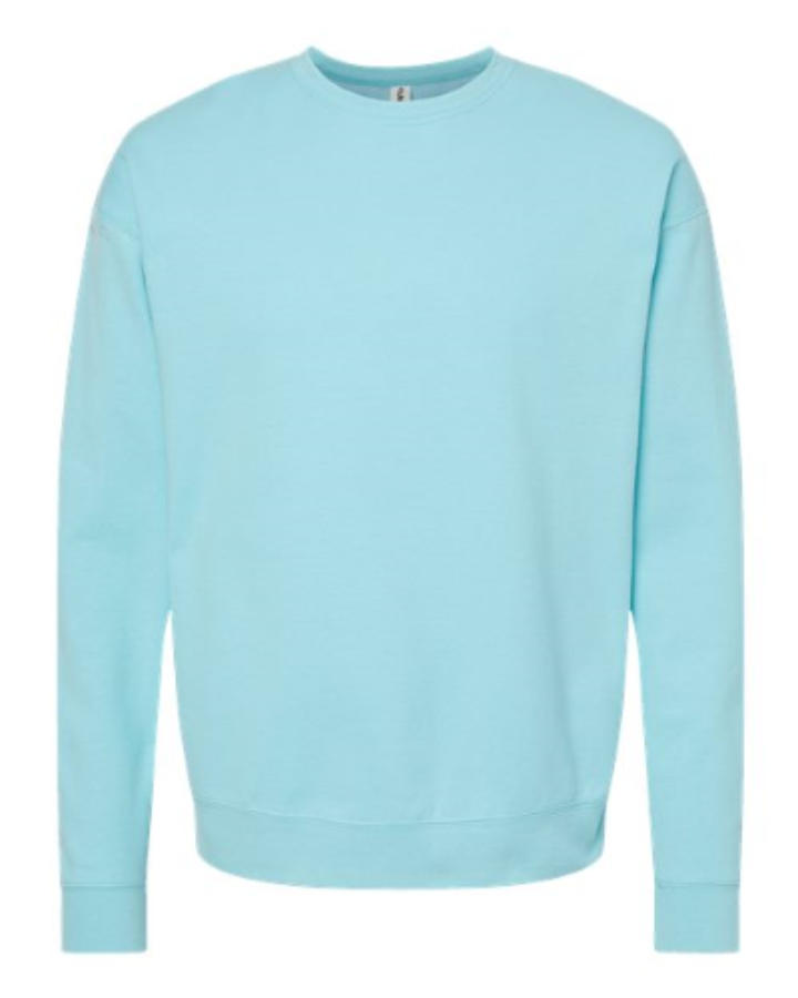 Tultex Unisex Fleece Crewneck Sweatshirt Close Up Detail