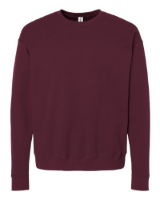 Tultex Unisex Fleece Crewneck Sweatshirt Perspective View
