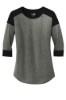 Picture of New Era Women's Heritage Blend 3/4-Sleeve Baseball Raglan Tee