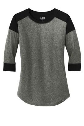 Picture of New Era Women's Heritage Blend 3/4-Sleeve Baseball Raglan Tee