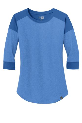 Picture of New Era Women's Heritage Blend 3/4-Sleeve Baseball Raglan Tee