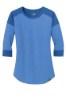 Picture of New Era Women's Heritage Blend 3/4-Sleeve Baseball Raglan Tee