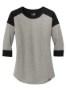 Picture of New Era Women's Heritage Blend 3/4-Sleeve Baseball Raglan Tee