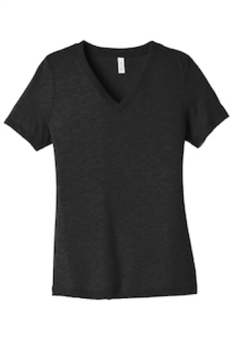 Picture of BELLA+CANVAS Women's Relaxed Heather CVC V-Neck Tee