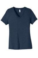 Picture of BELLA+CANVAS Women's Relaxed Heather CVC V-Neck Tee