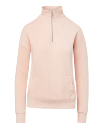 Picture of MV Sport Women's Cloud Fleece 1/4-Zip Sweatshirt