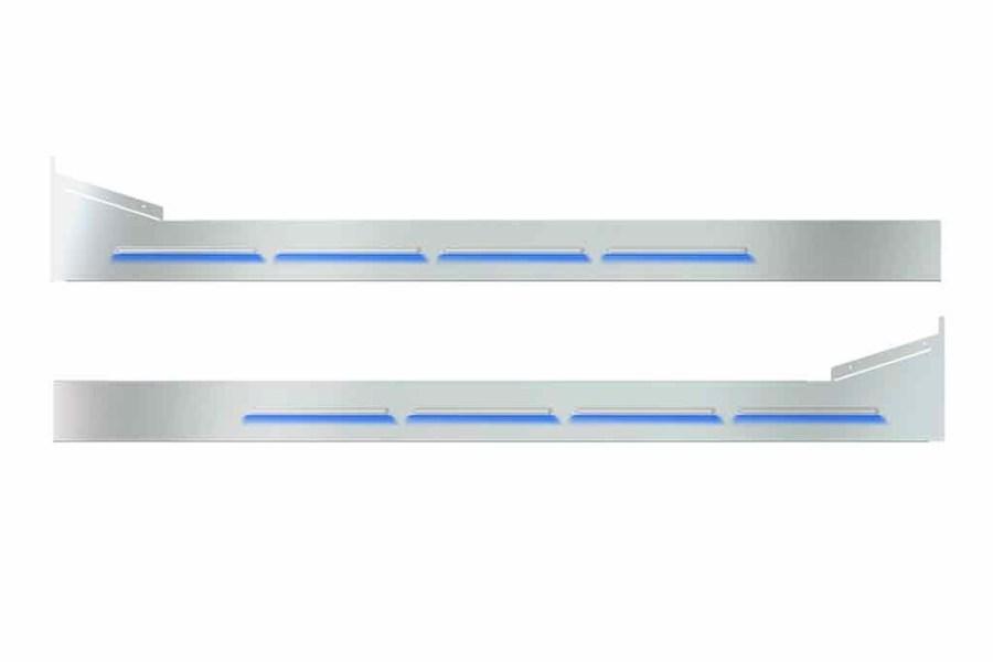 Picture of Trux Louvered "Glow Trim" Sleeper Panels - Peterbilt