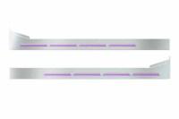 Picture of Trux Louvered "Glow Trim" Sleeper Panels - Peterbilt