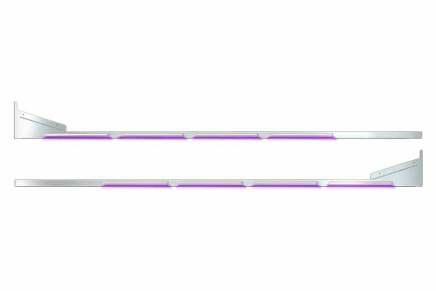 Picture of Trux Louvered "Glow Trim" Sleeper Panels - Peterbilt